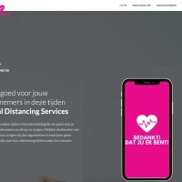 Socialdistanceapp.org - afbeelding 1